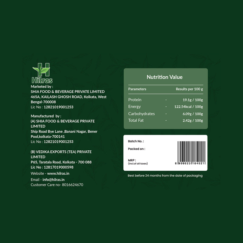 Hilras Darjeeling Tea – 100 Tea Bags | Premium Aromatic Black Tea from Himalayan Gardens | Refreshing Flavor & Boost Wellness