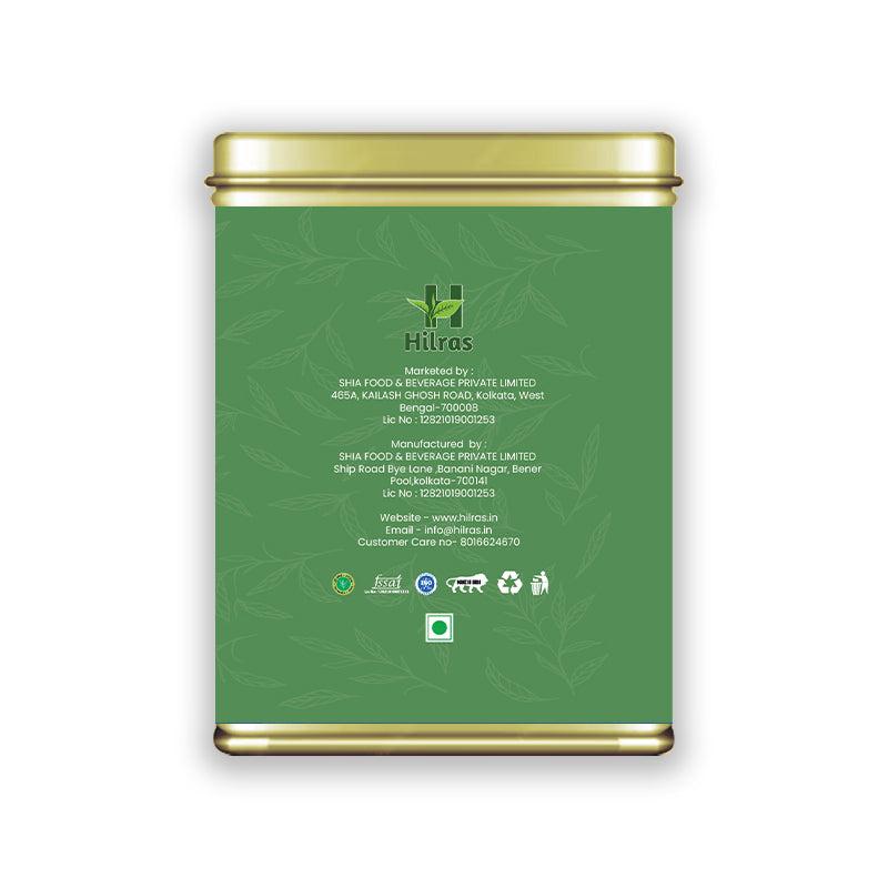 Hilras Green Tea – 20 Tea Bags | Premium Camellia Sinensis Tea | Antioxidants, Boost Metabolism & Wellness