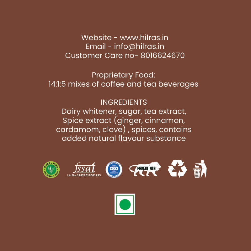 Masala Premix Powder Tea Pouch (15 x 14 g)