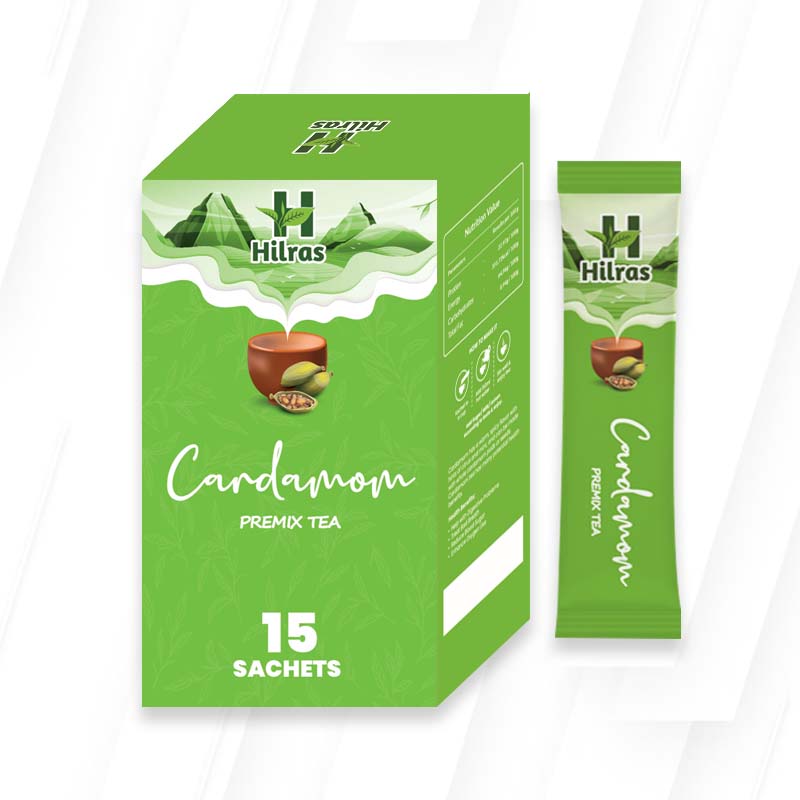 Cardamom Premix Powder Tea Pouch (15 x 14 g) (Copy)
