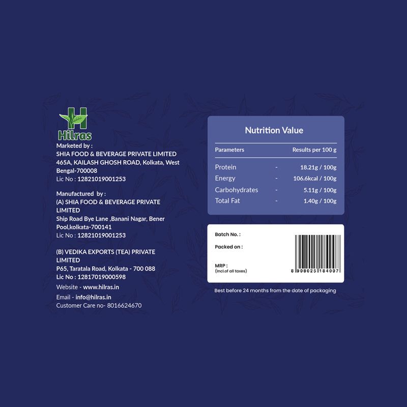 Hilras Classic Assam Tea – 100 Tea Bags | Strong & Aromatic Tea for Energy, Digestion & Immunity