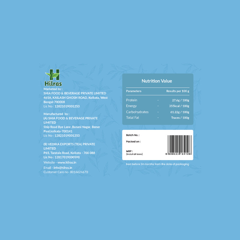 Hilras Peppermint Herbal Tea –100 Tea Bags | Pure Peppermint Leaves | Digestion, Detox & Relieves Headache