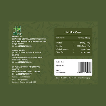 Hilras Tulsi Green Tea – 100 Tea Bags | Green Tea with Tulsi for Immunity, Detox & Stress Relief
