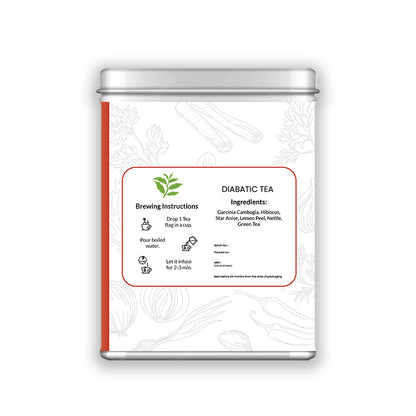 Diabetic Manegment Tea 15 Pcs Pyramid Tea bag.