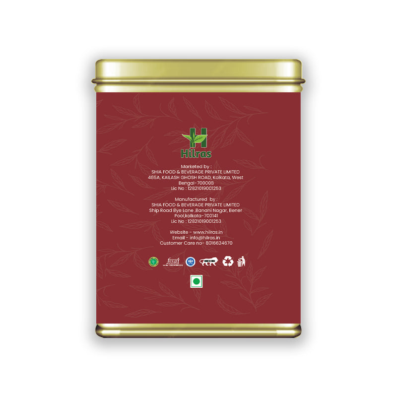 Hilras Kashmiri Kahwa Green Tea – 100g Loose Leaf | Green Tea with Saffron, Almonds & Spices | Boost Immunity, Digestion & Skin Glow