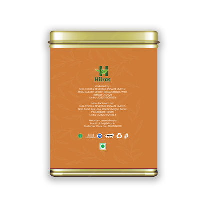 Hilras Lemon Black Tea - 20 Tea Bags | Black Tea with Natural Lemon for Detox, Digestion & Refreshing Energy