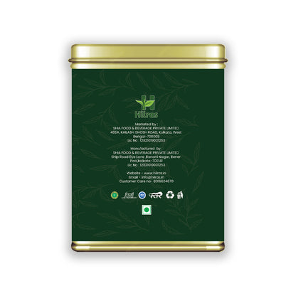 Hilras Darjeeling Tea – 100 gm Loose Tea | Premium Aromatic Black Tea from Himalayan Gardens | Refreshing Flavor & Boost Wellness