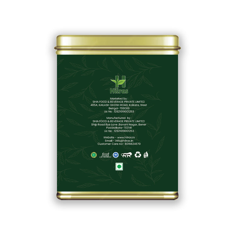 Hilras Darjeeling Tea – 20 Tea Bags | Premium Aromatic Black Tea from Himalayan Gardens | Refreshing Flavor & Boost Wellness