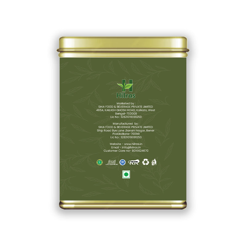 Hilras Tulsi Green Tea – 20 Tea Bags | Green Tea with Tulsi for Immunity, Detox & Stress Relief