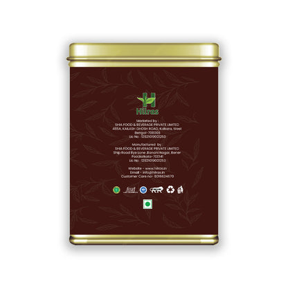 Hilras Masala Black Tea – 100g Loose Leaf | Assam Black Tea with Cardamom, Clove & Cinnamon | Boost Immunity & Digestion