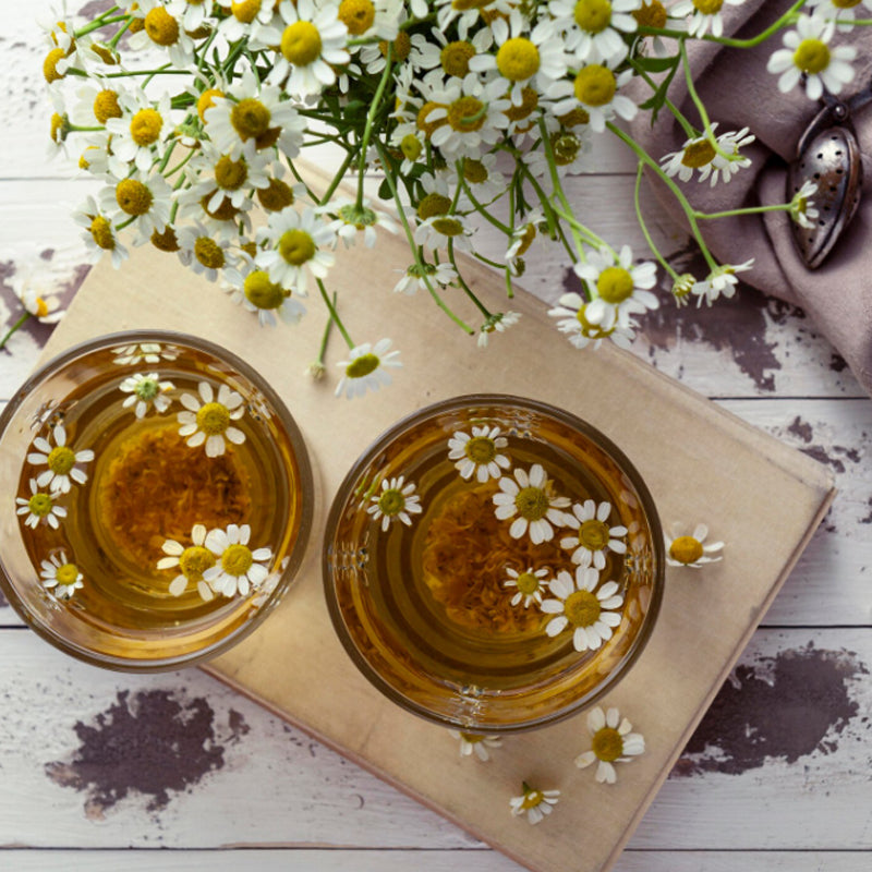 Hilras Chamomile Herbal Tea – 100 Tea Bags | Caffeine-Free Relaxing Tea | Better Sleep & Stress Relief