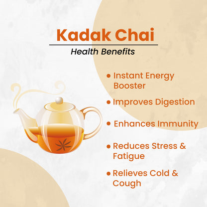Hilras Kadak Chai | | 1 kg Pack | Strong, Aromatic & Rich Taste | Authentically Indian