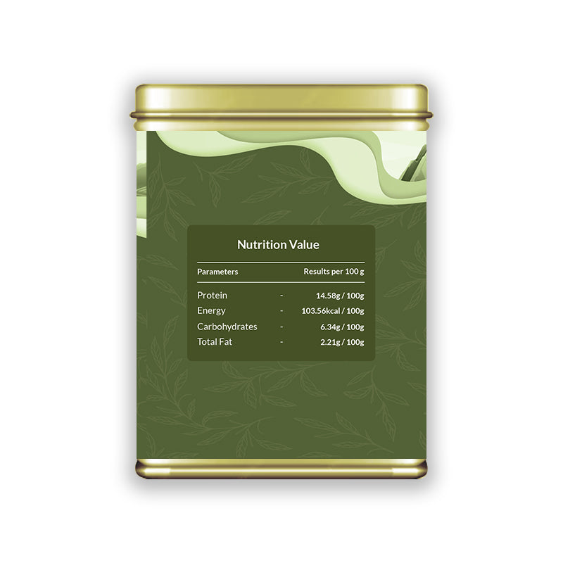 Hilras Tulsi Green Tea – 100 gm Loose Tea | Green Tea with Tulsi for Immunity, Detox & Stress Relief