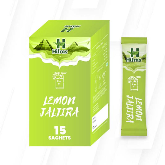 Hilras Jaljeera Premix Sachet Pack of 15 (15x14g) | Instant Refreshing Drink | Tangy & Spicy Digestive Powder | Natural Indian Beverage |
